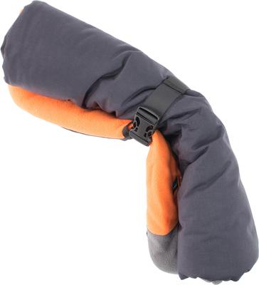 Show full view: Dog Helios Combat-Terrain Outdoor Folding Dog Bed, Orange / Grey, Medium slide 6 of 10