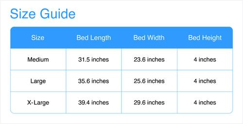 Show full view: Dog Helios Combat-Terrain Outdoor Folding Dog Bed, Red / Grey, Large slide 2 of 10