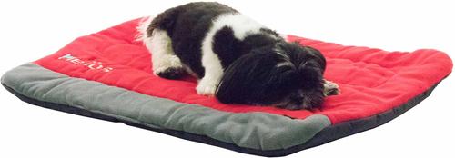 Show full view: Dog Helios Combat-Terrain Outdoor Folding Dog Bed, Red / Grey, Large slide 8 of 10