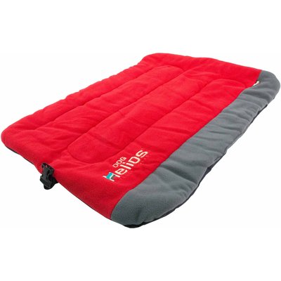 Dog Helios Dog Helios Combat-Terrain Outdoor Folding Dog Bed, Red / Grey, Medium