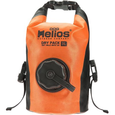 Dog Helios Dog Helios Grazer Waterproof Outdoor Dog & Cat Food Dispenser Bag, Orange