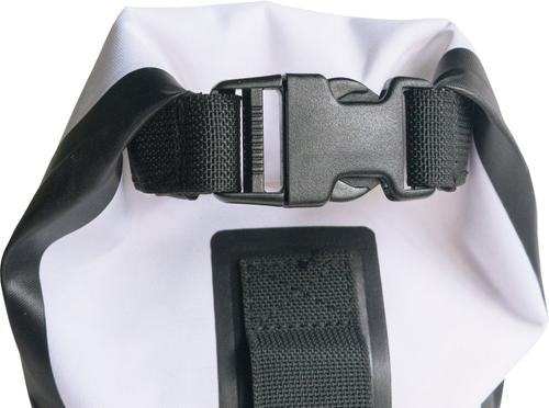 Show full view: Dog Helios Grazer Waterproof Outdoor Dog & Cat Food Dispenser Bag, White slide 7 of 7