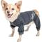 Show in main carousel: Dog Helios Namastail Lightweight 4-Way Stretch Performance Yoga Dog & Cat Hoodie Tracksuit, Charcoal Black, Small slide 1 of 7