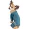 Show in main carousel: Dog Helios Namastail Lightweight 4-Way Stretch Performance Yoga Dog & Cat Hoodie Tracksuit, Teal/Blue, Medium slide 3 of 7