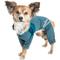 Show in main carousel: Dog Helios Namastail Lightweight 4-Way Stretch Performance Yoga Dog & Cat Hoodie Tracksuit, Teal/Blue, X-Large slide 1 of 7