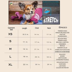 Dog Helios Namastail Lightweight 4-Way Stretch Performance Yoga Dog & Cat Hoodie Tracksuit, Teal/Blue, X-Large slide 2 of 6