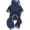 Show in main carousel: Dog Helios Tail Runner Lightweight 4-Way Stretch Performance Dog Tracksuit, Blue & Grey, Medium slide 5 of 8