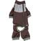 Show in main carousel: Dog Helios Tail Runner Lightweight 4-Way Stretch Performance Dog Tracksuit, Brown & Grey, Medium slide 3 of 7