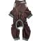 Show in main carousel: Dog Helios Tail Runner Lightweight 4-Way Stretch Performance Dog Tracksuit, Brown & Grey, Medium slide 4 of 7