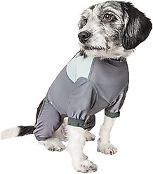 Dog Helios Tail Runner Lightweight 4-Way Stretch Performance Dog Tracksuit, Grey, X-Large