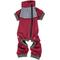 Show in main carousel: Dog Helios Tail Runner Lightweight 4-Way Stretch Performance Dog Tracksuit, Red & Grey, Large slide 5 of 8