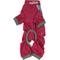 Show in main carousel: Dog Helios Tail Runner Lightweight 4-Way Stretch Performance Dog Tracksuit, Red & Grey, Large slide 6 of 8