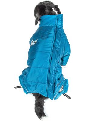 Show full view: Dog Helios Thunder Full-Body Dog Jacket, Blue, Small slide 6 of 9