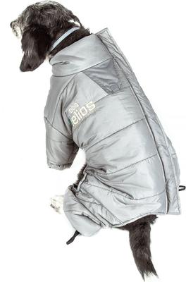 Show full view: Dog Helios Thunder Full-Body Dog Jacket, Gray, Small slide 8 of 11