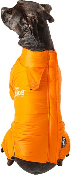 Show full view: Dog Helios Thunder Full-Body Dog Jacket, Orange, Medium slide 3 of 10