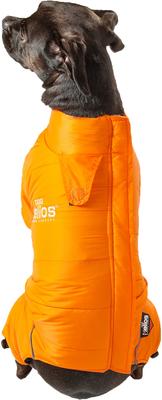 Show full view: Dog Helios Thunder Full-Body Dog Jacket, Orange, Medium slide 4 of 11