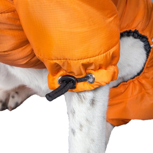 Show full view: Dog Helios Thunder Full-Body Dog Jacket, Orange, Medium slide 7 of 10