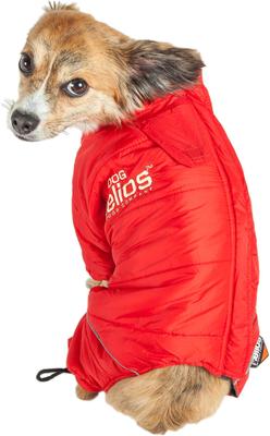 Show full view: Dog Helios Thunder Full-Body Dog Jacket, Red, Large slide 4 of 10