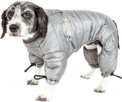 Dog Helios Thunder Full-Body Dog Jacket, X-Large, Gray