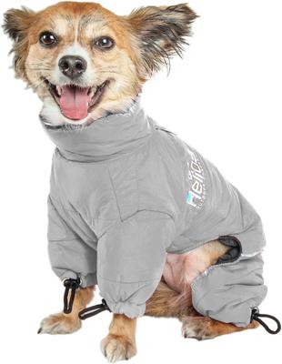 Show full view: Dog Helios Thunder Full-Body Dog Jacket, X-Large, Gray slide 7 of 11