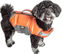 Dog Helios Tidal Guard Reflective Dog Life Jacket, Orange, X-Large
