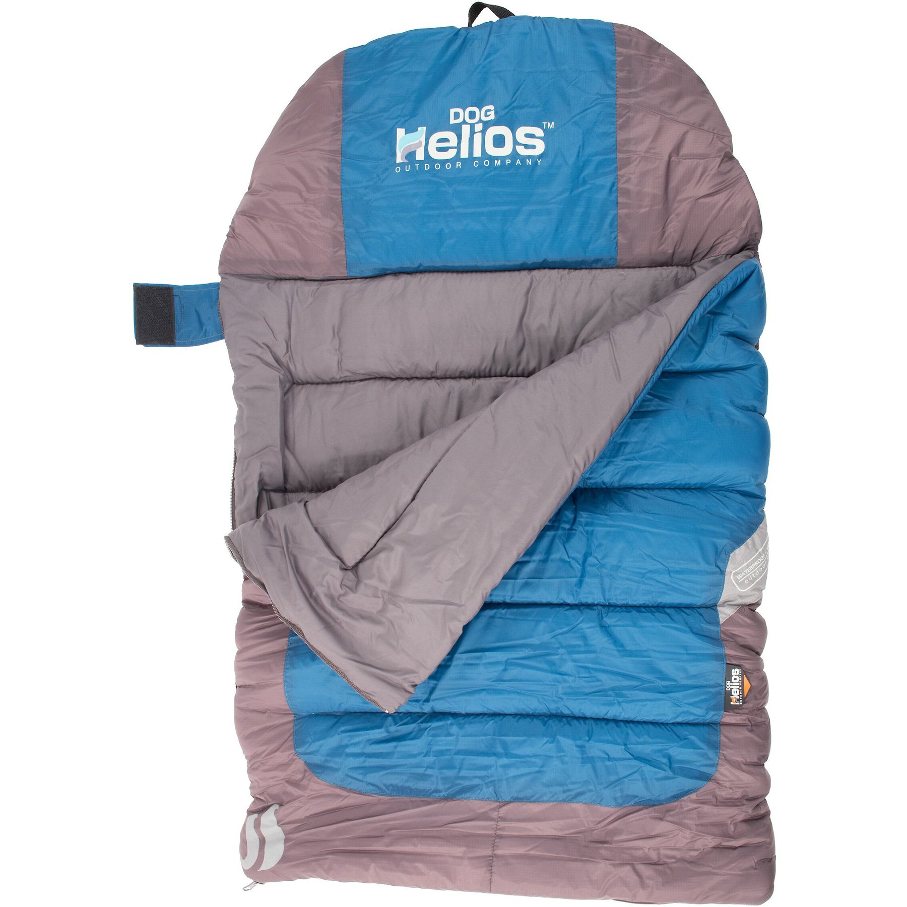 Dog Helios Trail-Barker Travel Dog Bed, Blue / Dark Grey