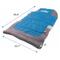 Show in main carousel: Dog Helios Trail-Barker Travel Dog Bed, Blue / Dark Grey slide 4 of 10