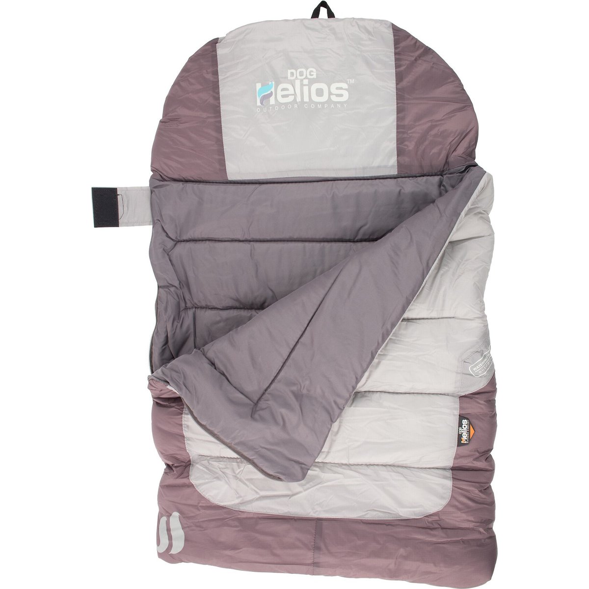 Dog Helios Trail-Barker Travel Dog Bed, Light Grey / Dark Grey