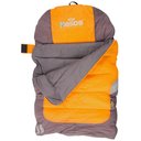 Dog Helios Trail-Barker Travel Dog Bed, Sunkist Orange / Dark Grey