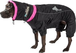 Dog Helios Weather King Full Body Dog Jacket, Black, Large