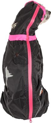 Show full view: Dog Helios Weather King Full Body Dog Jacket, Black, Large slide 3 of 7