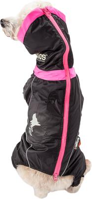 Show full view: Dog Helios Weather King Full Body Dog Jacket, Black, Medium slide 3 of 9