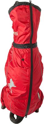Show full view: Dog Helios Weather King Full Body Dog Jacket, Red, Medium slide 3 of 6