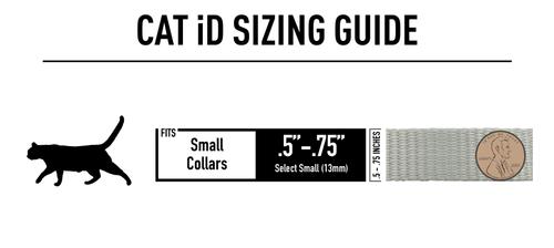 Show full view: DOG iD Personalized Cat ID Tag, Slate, Small slide 2 of 5