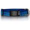 Show in main carousel: DOG iD The Rock Solid Personalized ID Tag Dog Collar, Graphite, Blue, X-Large slide 1 of 9