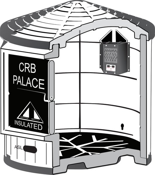 Dog Palace Central Heater