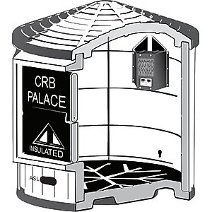 Dog Palace Central Heater