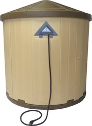 Dog Palace CRB Insulated Heated Dog House, Brown/Tan slide 2 of 6