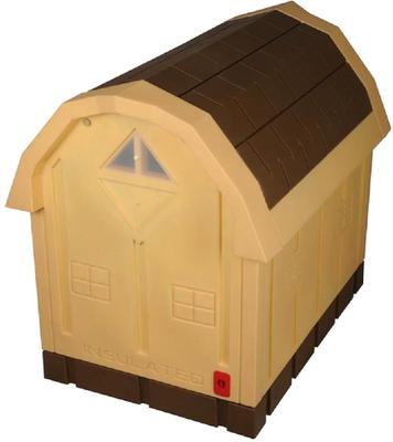 Show full view: Dog Palace Dog House, Brown/Tan slide 4 of 10