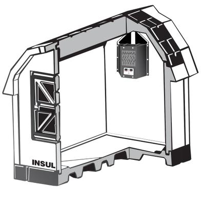 Dog Palace Insulated Heated Dog House