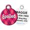Show in main carousel: Dog Tag Art Argyle Spoiled Personalized Dog & Cat ID Tag, Small slide 1 of 5