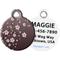Show in main carousel: Dog Tag Art Asian Cherry Blossom Personalized Dog & Cat ID Tag, Small slide 1 of 5