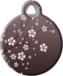 Dog Tag Art Asian Cherry Blossom Personalized Dog & Cat ID Tag, Small slide 2 of 5