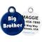 Show in main carousel: Dog Tag Art Big Brother Personalized Dog & Cat ID Tag, Large slide 1 of 6