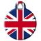 Show in main carousel: Dog Tag Art British Flag Personalized Dog & Cat ID Tag, Large slide 2 of 5