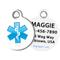 Show in main carousel: Dog Tag Art Caduceus Medical ID Personalized Dog & Cat ID Tag, Small slide 1 of 5