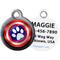 Show in main carousel: Dog Tag Art Canine America Shield Personalized Dog & Cat ID Tag, Large slide 1 of 5
