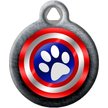 Show in main carousel: Dog Tag Art Canine America Shield Personalized Dog & Cat ID Tag, Large slide 2 of 5