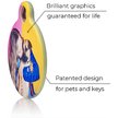 Show in main carousel: Dog Tag Art Canine America Shield Personalized Dog & Cat ID Tag, Large slide 4 of 5