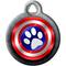 Show in main carousel: Dog Tag Art Canine America Shield Personalized Dog & Cat ID Tag, Small slide 2 of 5